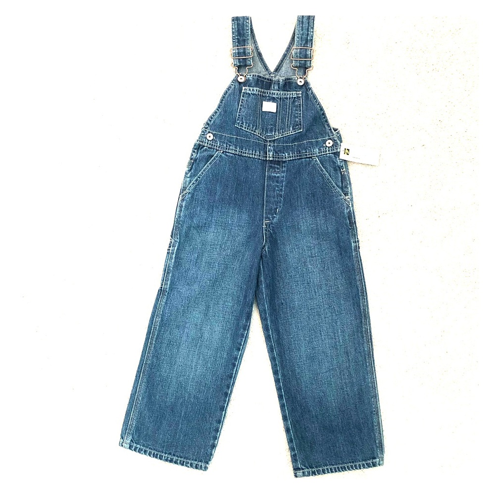 New Girl Denim Overall with adjustable shoulder straps